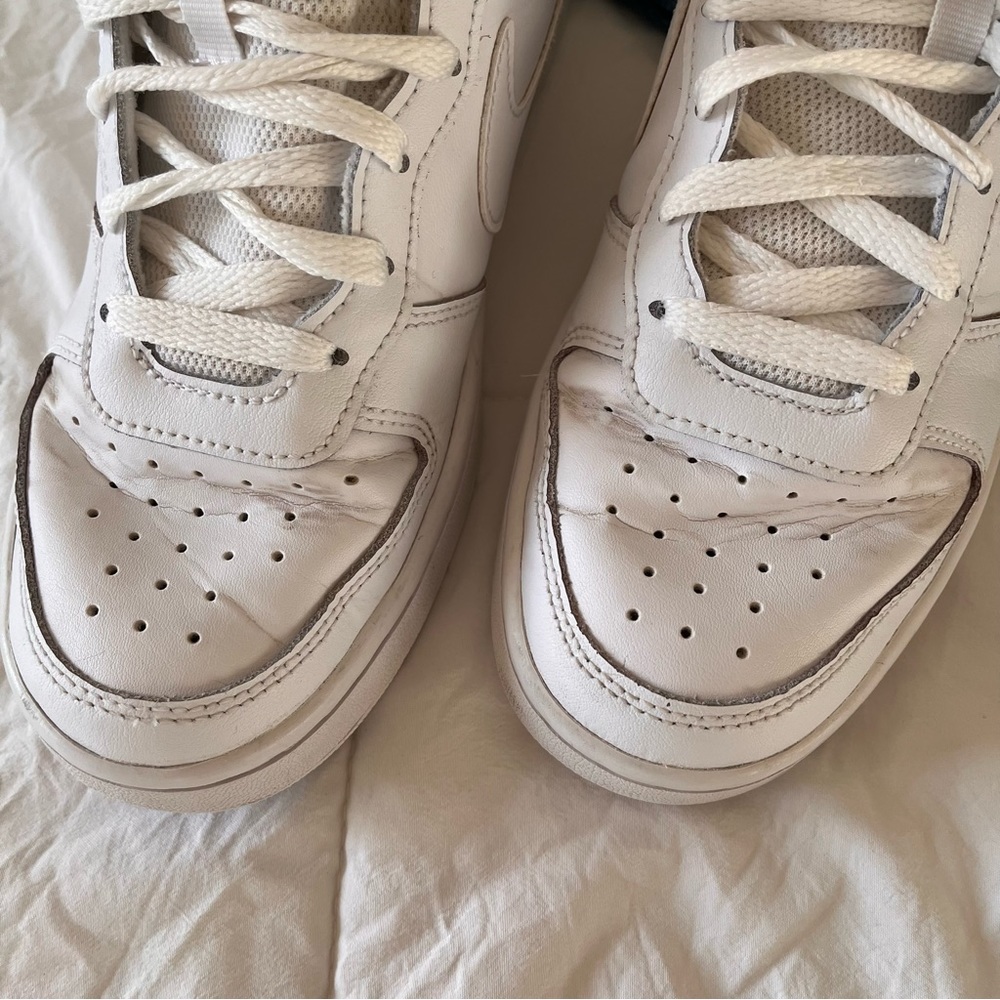 Nike Shoes White Low Top Size 6 - Picture 4 of 10